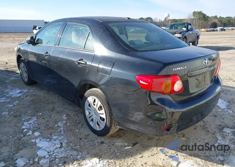 2009 Toyota Corolla Xle z USA, uszkodzony, nr VIN 2T1BU40E99C140230